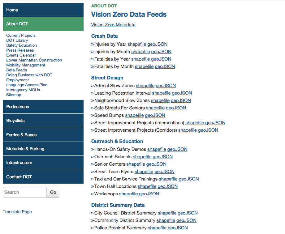 NYC_DOT_-_Vision_Zero_Data_Feeds